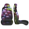 LPLSNWS Fresh Grapes Patterned, Durable Car Seat Covers, 2-Pack Suitable for Passenger Cars, Trucks, Commercial Vehicles, and Marine Seats view 4