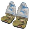 LPLSNWS Huge Farm Patterned, Durable Car Seat Covers, 2-Pack Suitable for Passenger Cars, Trucks, Commercial Vehicles, and Marine Seats view 1