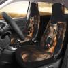 LPLSNWS German Shepherd Patterned, Durable Car Seat Covers, 2-Pack Suitable for Passenger Cars, Trucks, Commercial Vehicles, and Marine Seats view 3