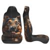 LPLSNWS German Shepherd Patterned, Durable Car Seat Covers, 2-Pack Suitable for Passenger Cars, Trucks, Commercial Vehicles, and Marine Seats view 4