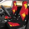 LPLSNWS Flag of Papua New Guinea Patterned, Durable Car Seat Covers, 2-Pack Suitable for Passenger Cars, Trucks, Commercial Vehicles, and Marine Seats view 3