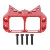 Srliya Aluminum Alloy Steering Servo Guard Armor, CNC Processed Anodized SOA Cover, Protect Steering Servo, Compatible with Hitec HS 7950TH, 1/10RC Crawler Upgrade Parts (Red) view 1