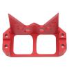 Srliya Aluminum Alloy Steering Servo Guard Armor, CNC Processed Anodized SOA Cover, Protect Steering Servo, Compatible with Hitec HS 7950TH, 1/10RC Crawler Upgrade Parts (Red) view 2