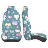 LPLSNWS Cute Little Fox Patterned, Durable Car Seat Covers, 2-Pack Suitable for Passenger Cars, Trucks, Commercial Vehicles, and Marine Seats view 4