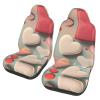 LPLSNWS Love Pattern Patterned, Durable Car Seat Covers, 2-Pack Suitable for Passenger Cars, Trucks, Commercial Vehicles, and Marine Seats view 1