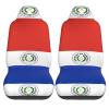 LPLSNWS Flag of Paraguay Patterned, Durable Car Seat Covers, 2-Pack Suitable for Passenger Cars, Trucks, Commercial Vehicles, and Marine Seats view 2