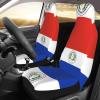 LPLSNWS Flag of Paraguay Patterned, Durable Car Seat Covers, 2-Pack Suitable for Passenger Cars, Trucks, Commercial Vehicles, and Marine Seats view 3