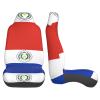LPLSNWS Flag of Paraguay Patterned, Durable Car Seat Covers, 2-Pack Suitable for Passenger Cars, Trucks, Commercial Vehicles, and Marine Seats view 4