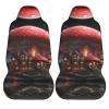 LPLSNWS Red Mushrooms in The Night Sky Patterned, Durable Car Seat Covers, 2-Pack Suitable for Passenger Cars, Trucks, Commercial Vehicles, and Marine Seats view 2