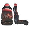 LPLSNWS Red Mushrooms in The Night Sky Patterned, Durable Car Seat Covers, 2-Pack Suitable for Passenger Cars, Trucks, Commercial Vehicles, and Marine Seats view 4