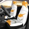 LPLSNWS Flag of Cyprus Patterned, Durable Car Seat Covers, 2-Pack Suitable for Passenger Cars, Trucks, Commercial Vehicles, and Marine Seats view 2