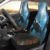 LPLSNWS Huge Killer Whales Patterned, Durable Car Seat Covers, 2-Pack Suitable for Passenger Cars, Trucks, Commercial Vehicles, and Marine Seats view 3