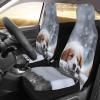 LPLSNWS A Sleeping Dog Patterned, Durable Car Seat Covers, 2-Pack Suitable for Passenger Cars, Trucks, Commercial Vehicles, and Marine Seats view 3