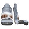 LPLSNWS A Sleeping Dog Patterned, Durable Car Seat Covers, 2-Pack Suitable for Passenger Cars, Trucks, Commercial Vehicles, and Marine Seats view 4