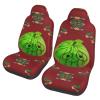 LPLSNWS Big Eye Watermelon Patterned, Durable Car Seat Covers, 2-Pack Suitable for Passenger Cars, Trucks, Commercial Vehicles, and Marine Seats view 1