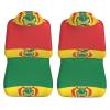 LPLSNWS Flag of Bolivia Patterned, Durable Car Seat Covers, 2-Pack Suitable for Passenger Cars, Trucks, Commercial Vehicles, and Marine Seats view 3