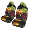LPLSNWS Fresh Cabbage Patterned, Durable Car Seat Covers, 2-Pack Suitable for Passenger Cars, Trucks, Commercial Vehicles, and Marine Seats view 1