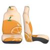 LPLSNWS Cartoon Fresh Orange Patterned, Durable Car Seat Covers, 2-Pack Suitable for Passenger Cars, Trucks, Commercial Vehicles, and Marine Seats view 4