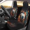 LPLSNWS Firecracker Soccer Patterned, Durable Car Seat Covers, 2-Pack Suitable for Passenger Cars, Trucks, Commercial Vehicles, and Marine Seats view 3