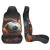 LPLSNWS Firecracker Soccer Patterned, Durable Car Seat Covers, 2-Pack Suitable for Passenger Cars, Trucks, Commercial Vehicles, and Marine Seats view 4