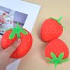 Squishie-s Jumbo Slow Rising Cute Strawberry Squeeze Toys for Girls Boys Stress Ball Realistic Fruit Squeeze Toy for Stress Relief, Sensory Fidget Strawberry Squishys Gifts Party Favor for Adult 2pcs view 3