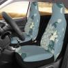 LPLSNWS White Bauhinia Patterned, Durable Car Seat Covers, 2-Pack Suitable for Passenger Cars, Trucks, Commercial Vehicles, and Marine Seats view 3