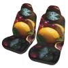 LPLSNWS Fresh Grapefruit Lemon Patterned, Durable Car Seat Covers, 2-Pack Suitable for Passenger Cars, Trucks, Commercial Vehicles, and Marine Seats view 1