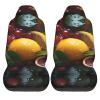 LPLSNWS Fresh Grapefruit Lemon Patterned, Durable Car Seat Covers, 2-Pack Suitable for Passenger Cars, Trucks, Commercial Vehicles, and Marine Seats view 2