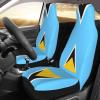 LPLSNWS Flag of Saint Lucia Patterned, Durable Car Seat Covers, 2-Pack Suitable for Passenger Cars, Trucks, Commercial Vehicles, and Marine Seats view 3