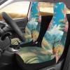 LPLSNWS Cartoon Deer Patterned, Durable Car Seat Covers, 2-Pack Suitable for Passenger Cars, Trucks, Commercial Vehicles, and Marine Seats view 3