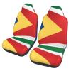 LPLSNWS Flag of Seychelles Patterned, Durable Car Seat Covers, 2-Pack Suitable for Passenger Cars, Trucks, Commercial Vehicles, and Marine Seats view 1