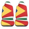 LPLSNWS Flag of Seychelles Patterned, Durable Car Seat Covers, 2-Pack Suitable for Passenger Cars, Trucks, Commercial Vehicles, and Marine Seats view 2