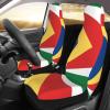 LPLSNWS Flag of Seychelles Patterned, Durable Car Seat Covers, 2-Pack Suitable for Passenger Cars, Trucks, Commercial Vehicles, and Marine Seats view 3