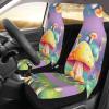 LPLSNWS Fantasy Dream Mushroom Patterned, Durable Car Seat Covers, 2-Pack Suitable for Passenger Cars, Trucks, Commercial Vehicles, and Marine Seats view 3
