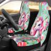 LPLSNWS Pink Unicorn Patterned, Durable Car Seat Covers, 2-Pack Suitable for Passenger Cars, Trucks, Commercial Vehicles, and Marine Seats view 3