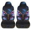 LPLSNWS Fantasy Illustrated Butterfly Patterned, Durable Car Seat Covers, 2-Pack Suitable for Passenger Cars, Trucks, Commercial Vehicles, and Marine Seats view 2