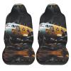 LPLSNWS Vintage Aircraft Machinery Patterned, Durable Car Seat Covers, 2-Pack Suitable for Passenger Cars, Trucks, Commercial Vehicles, and Marine Seats view 2