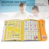 Cosiki Portuguese English Sound Book, Interactive Bilingual Learning Book, 11 Themed Topics with Toggle Switch, Ideal for Bilingual Children, Alphabet, Numbers, Animals, Fruits & (Orange) view 2