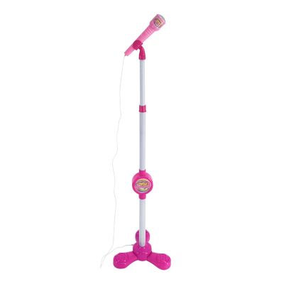 Karaoke Toys with Stand - Kids Musical Microphone Stand Set, Colorful Singing Toy | PP, Interactive Connectable Sound Play Device, Performance Stage Music Toy for Singing Fun Use