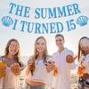 The Summer I Turned 15 Banner, Bruh Im 15/Cheers to 15 Years, Summer Beach Theme 15th Birthday Party Decorations Supplies Blue Glitter view 3