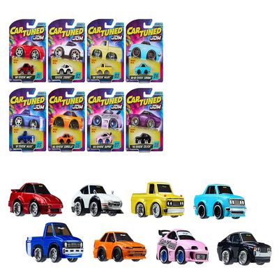 CARTUNED JDM Tuners Series 4 Set of 8 Pieces Diecast Model Cars 558675-XX3