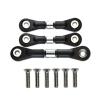 Adjustable Pull Rod For Tamiya For TT-02 TT-02T For TT02 TT02T 1/10 3Pcs Steering Link Rod Servo Rod RC Car Tracked Vehicle Parts And Accessories Replacement(Red) view 1