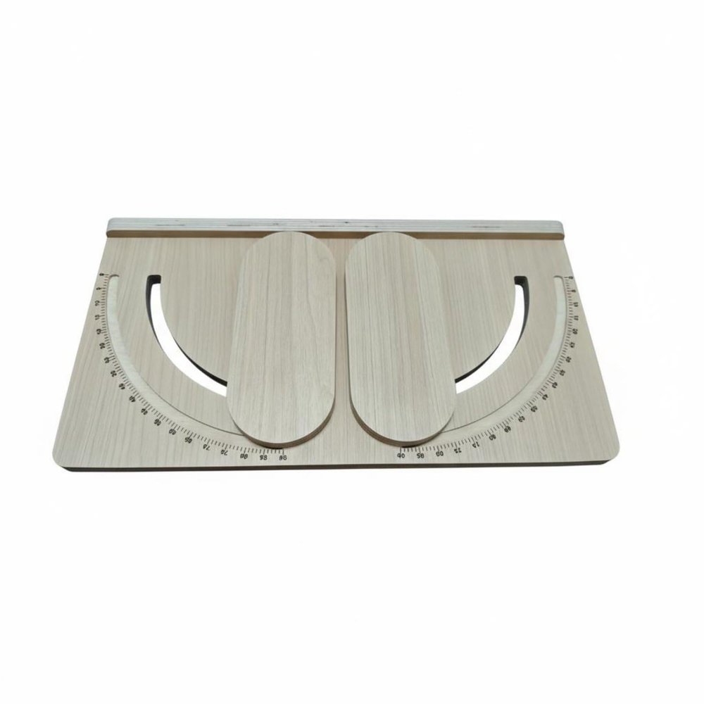 predolo Ballet Turnout Board Handmade Leg Turnout Wooden Construction Ballet Rotation Disc for Dancers, Home Gym