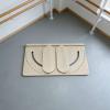 predolo Ballet Turnout Board Handmade Leg Turnout Wooden Construction Ballet Rotation Disc for Dancers, Home Gym view 3