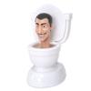 Skibidi Toilet Mini RC, YouTube Animation Sensation, 3.5" Remote Control Toilet Head Action Figure, Officially Licensed Skibidi Toilet Merch view 4