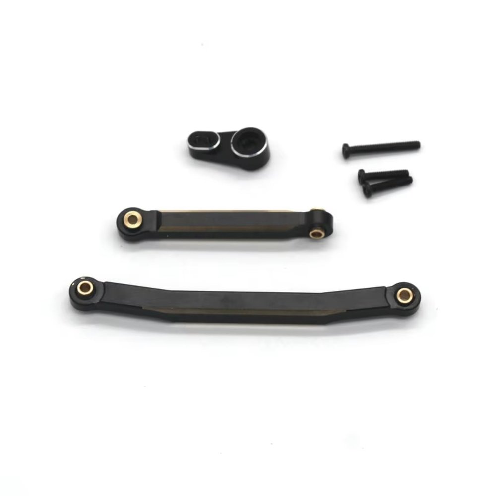 Adjustable Pull Rod For FMS For FCX24 K5 For Fox For FCX18 For LC80 Copper Steering Rod Rc Car Off-road Tracked Vehicles Parts And Accessories Replacement Use