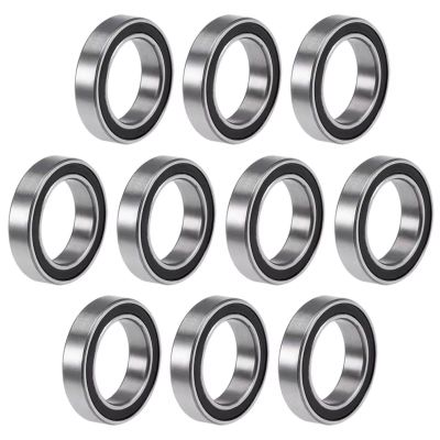 Rc Bearings for 6701-2RS 10PCS 12X18X4 Mm Miniature Double Rubber Sealed Deep Groove Ball Bearings Remote Control Car Replacement Parts