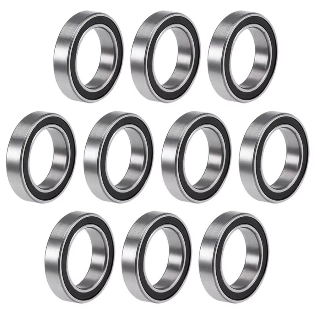 Rc Bearings for 6701-2RS 10PCS 12X18X4 Mm Miniature Double Rubber Sealed Deep Groove Ball Bearings Remote Control Car Replacement Parts