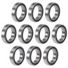 Rc Bearings for 6701-2RS 10PCS 12X18X4 Mm Miniature Double Rubber Sealed Deep Groove Ball Bearings Remote Control Car Replacement Parts view 1