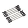Adjustable Pull Rod For SCX10 275WB D90 TF2 1/10 8Pcs Stainless Steel 275mm Wheelbase Links Set With M4 Rod Ends RC Car Parts And Accessories Upgrades Replacement view 1